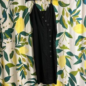 Forever 21 Linen Midi Dress